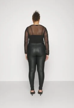 ONLY CARMAKOMA Carblush Zip Coat Pant Plus Size - Pantalon Classique - Black -Next Soldes ac019c899f1741b6b3c358a4195f949e