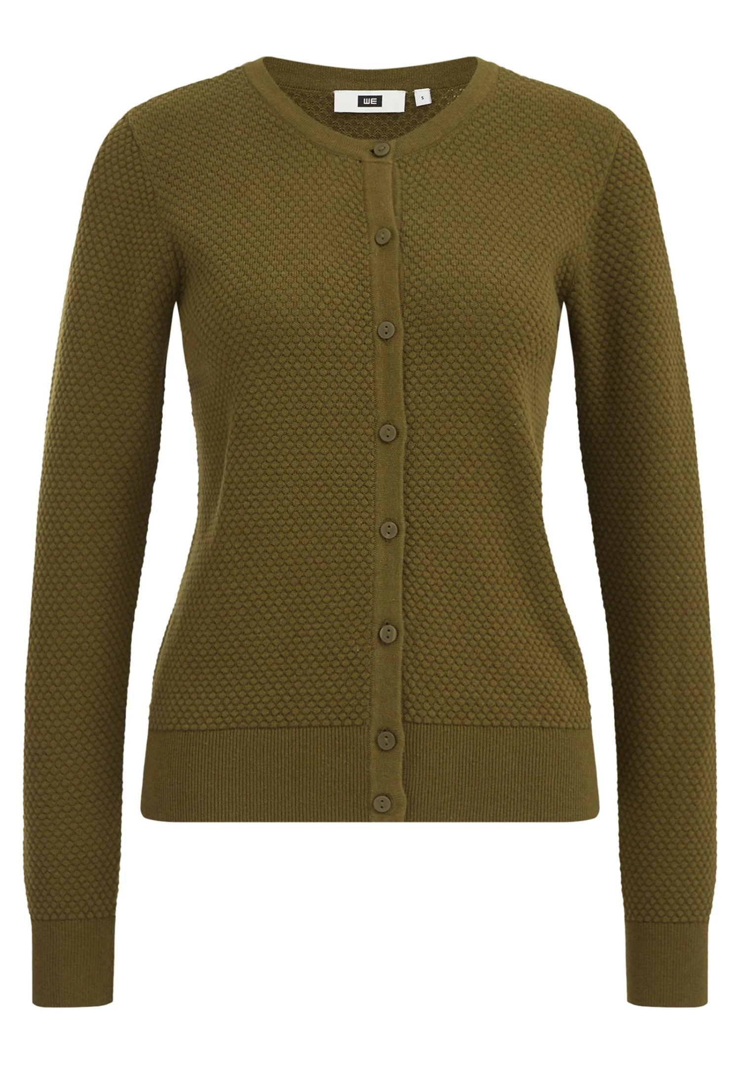 WE FASHION Met Structuur - Gilet - Green 7 WE FASHION Met Structuur - Gilet - Green – Image 5