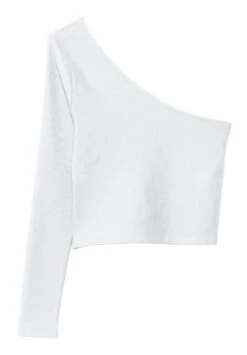 Stradivarius Asymmetrisches - T-Shirt À Manches Longues - Off White 14 Stradivarius Asymmetrisches - T-Shirt À Manches Longues - Off White -Next Soldes aca4cc8bd2f7417bb1cbc5743f96a79e