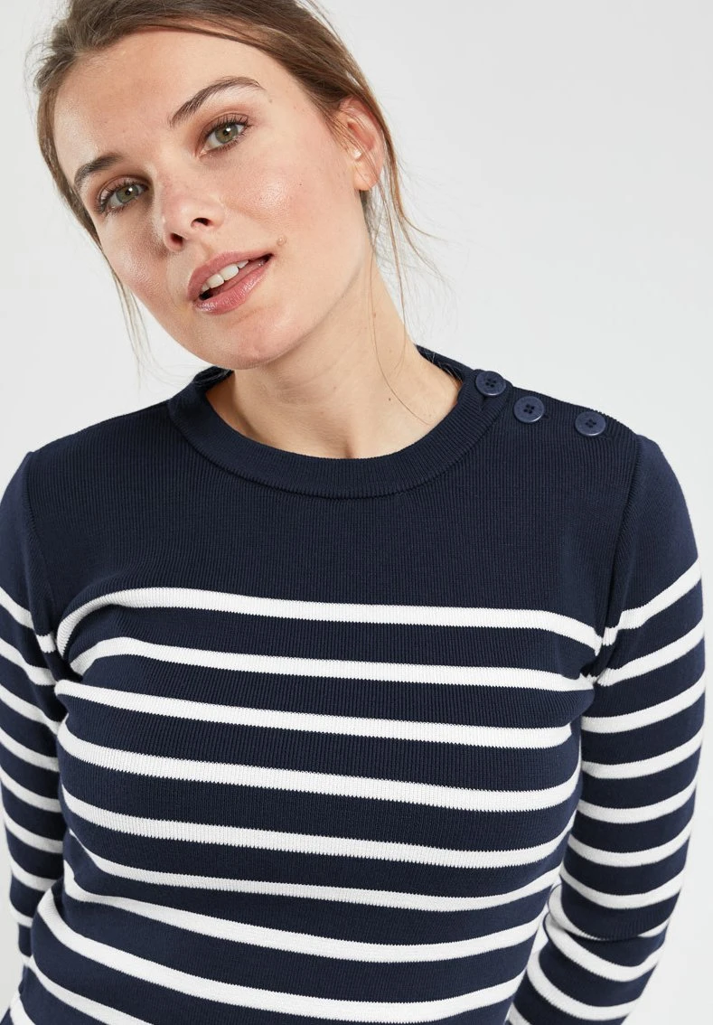 Armor-Lux Groix Marine - Pullover - Rich Navy / Milk 5 Armor-Lux Groix Marine - Pullover - Rich Navy / Milk – Image 3