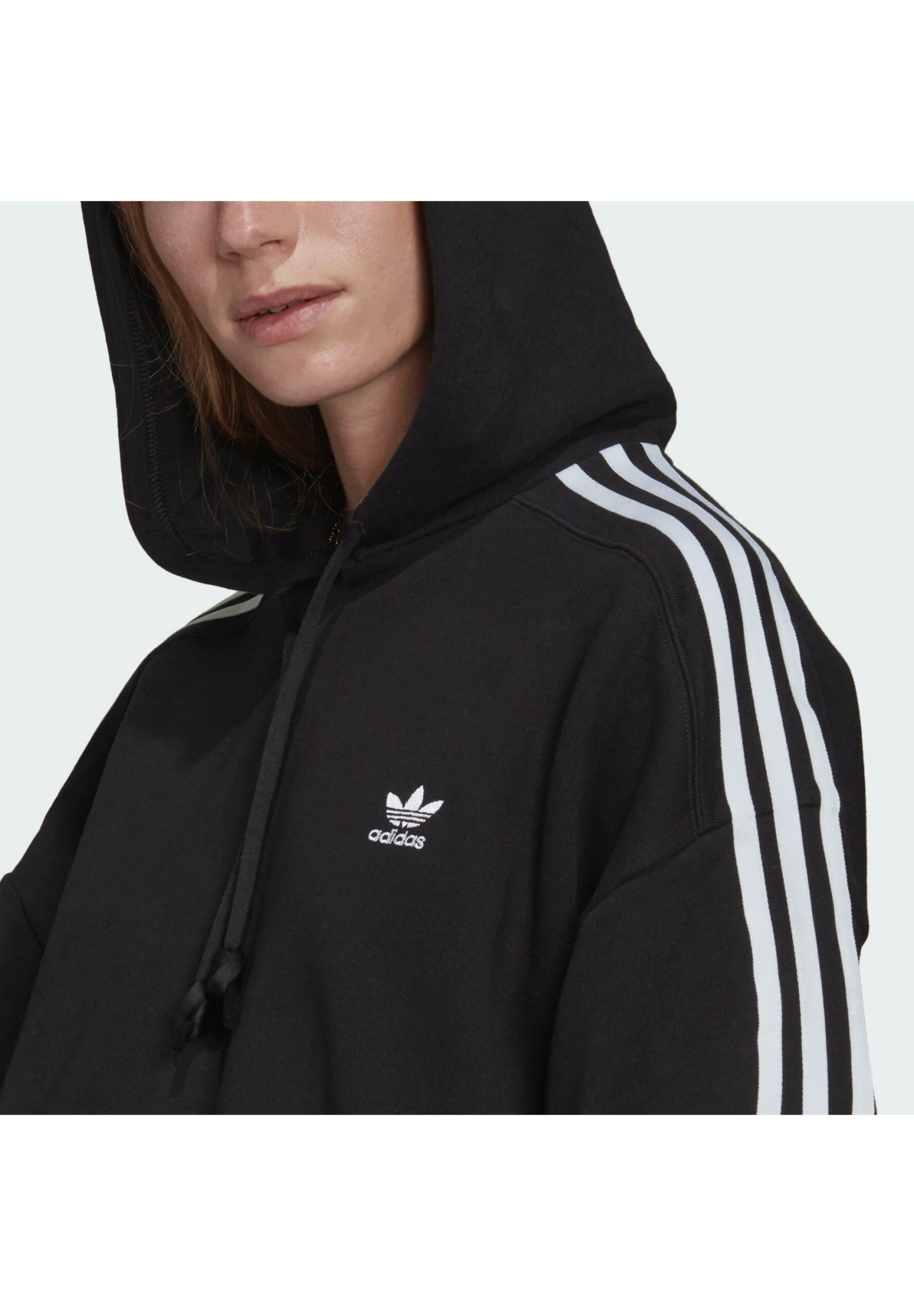 Adidas Originals Originals Adicolor Sweatshirt Hoodie Loose - Sweat À Capuche - Black 7 Adidas Originals Originals Adicolor Sweatshirt Hoodie Loose - Sweat À Capuche - Black – Image 5