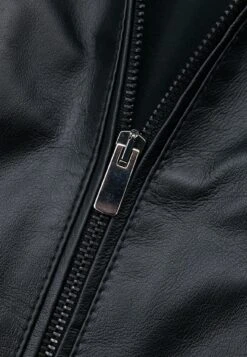 Vale - Veste En Cuir - Black -Next Soldes ad32c638490b4cc587f6d6757ecffdf4