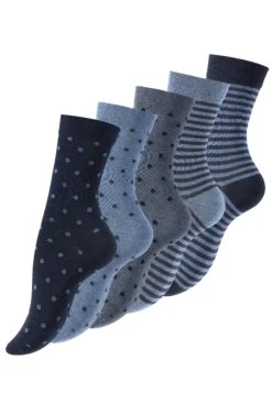 Dot´S And Stripes - Chaussettes - Blau