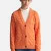Gant Mit Struktur - Gilet - Apricot Orange 1 Gant Mit Struktur - Gilet - Apricot Orange -Next Soldes adddc3d362b24be69f9a72654476752c