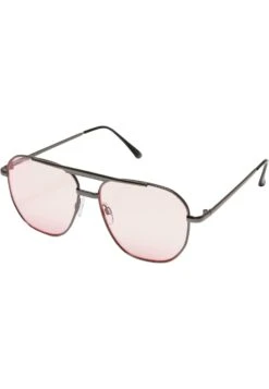 URBAN CLASSICS Manila - Lunettes De Soleil - Gunmetal Palepink