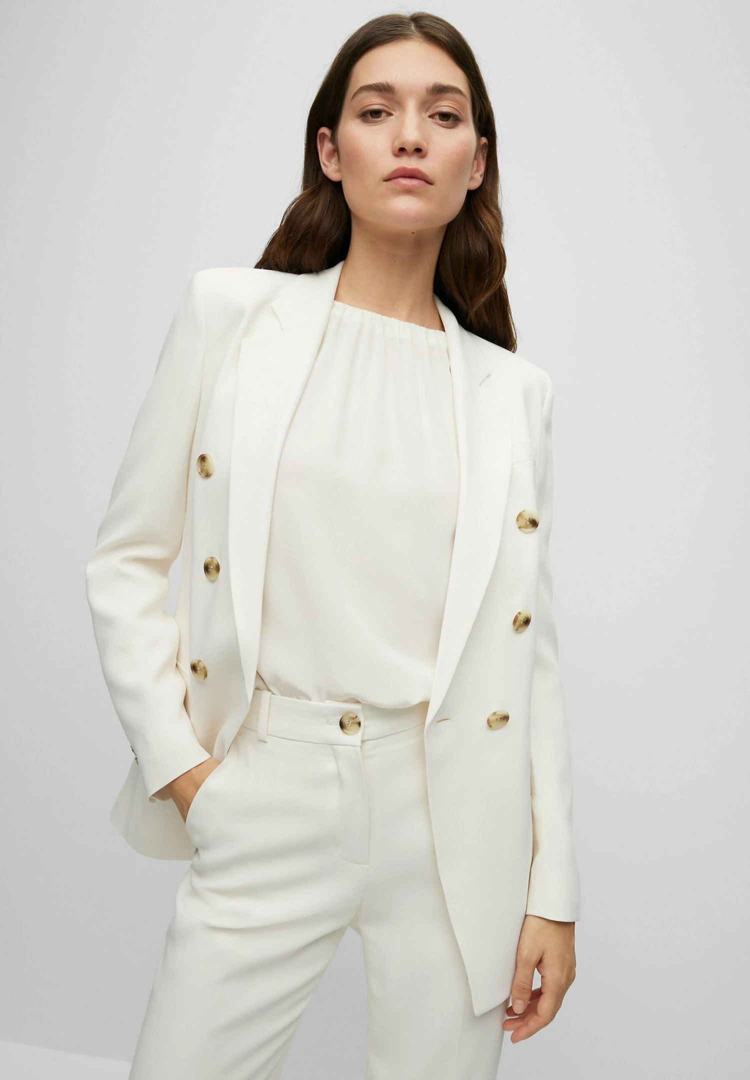 Boss Jatera1 - Manteau Court - Natural Eighteen 7 Boss Jatera1 - Manteau Court - Natural Eighteen â Image 5