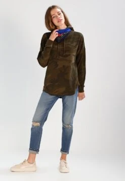 URBAN CLASSICS Ladies Oversized Camo Hoody - Sweat À Capuche - Olive 9 URBAN CLASSICS Ladies Oversized Camo Hoody - Sweat À Capuche - Olive -Next Soldes aed09f37058d430394c2127986b1ffba