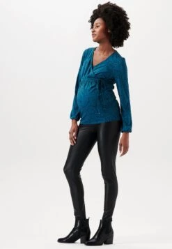 T-Shirt À Manches Longues - Blue Coral