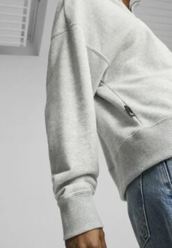 Puma Team - Sweatshirt - Light Gray Heather 10 Puma Team - Sweatshirt - Light Gray Heather -Next Soldes afa0db7868654508a1b318abf15322db