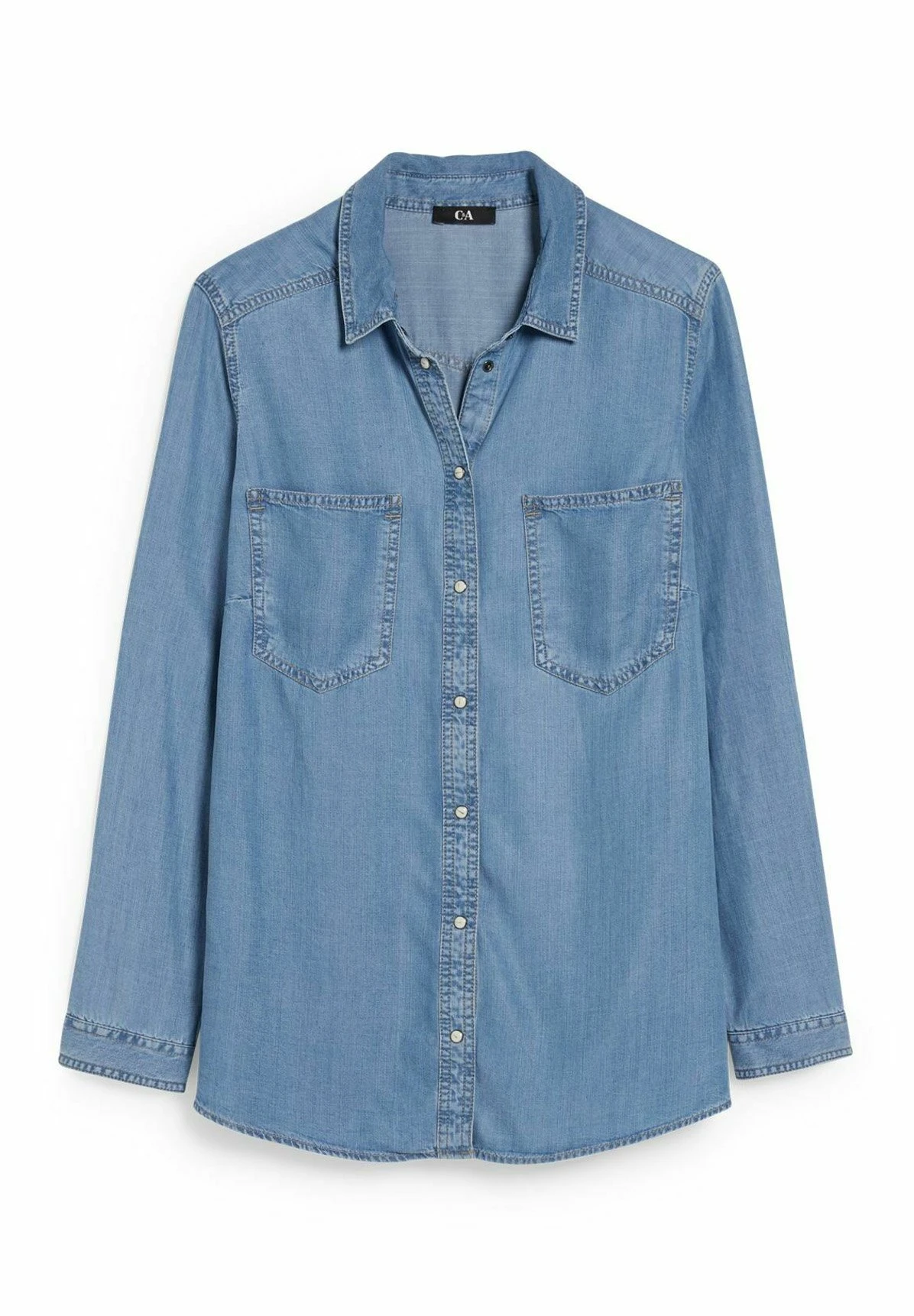 Chemisier - Denim Light Blue 3 Chemisier - Denim Light Blue