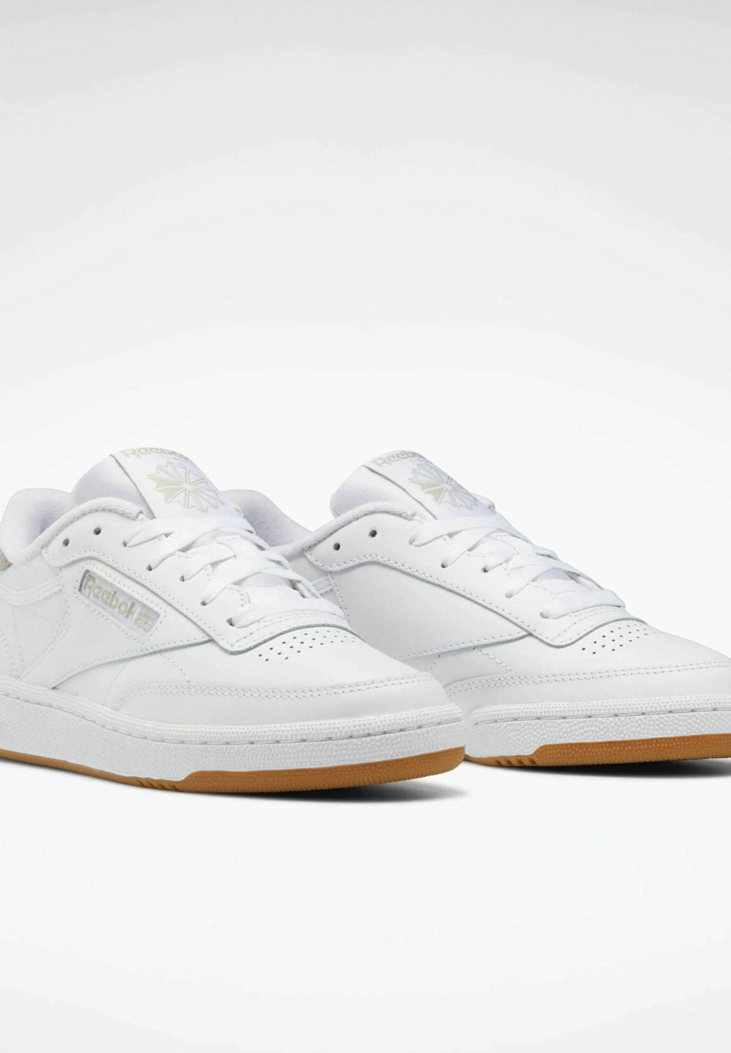 Reebok Classic Club C 85 - Baskets Basses - Cloud White Cloud White Modern Beige 4 Reebok Classic Club C 85 - Baskets Basses - Cloud White Cloud White Modern Beige – Image 2