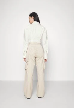 ELLEME Gabardine Trousers - Pantalon Classique - Beige -Next Soldes b05fd7347e8b44f6bf4e7882e91c842f