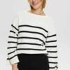 ESPRIT Gestreifter - Pullover - Off White -Next Soldes b06b8614a1f542c4af91fb6e227d07d7