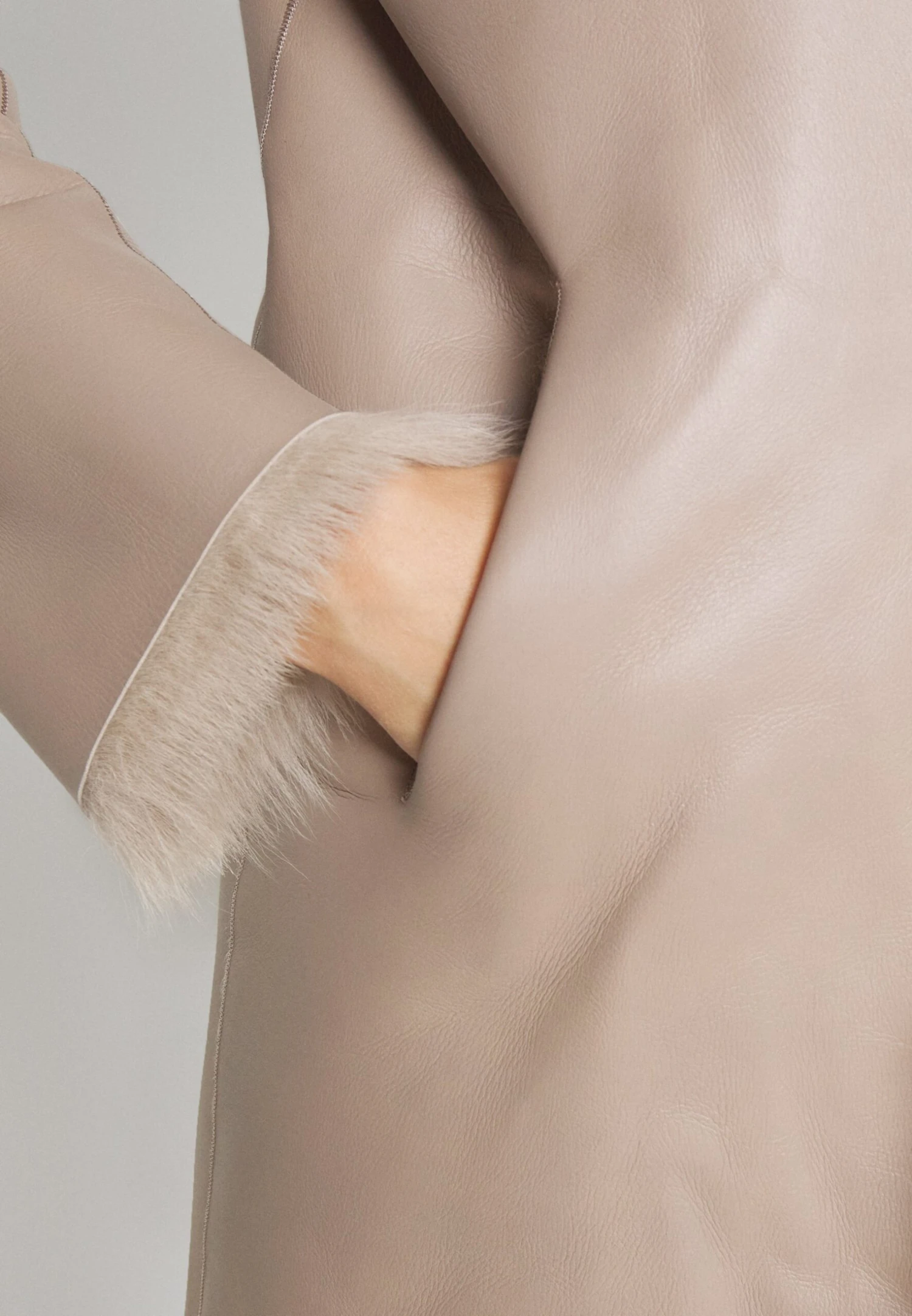 Ruby Reversable Toscana - Manteau D'Hiver - Sand 10 Ruby Reversable Toscana - Manteau D'Hiver - Sand – Image 8