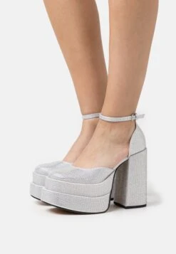 Steve Madden Charlize - Escarpins À Plateforme - Silver-Coloured
