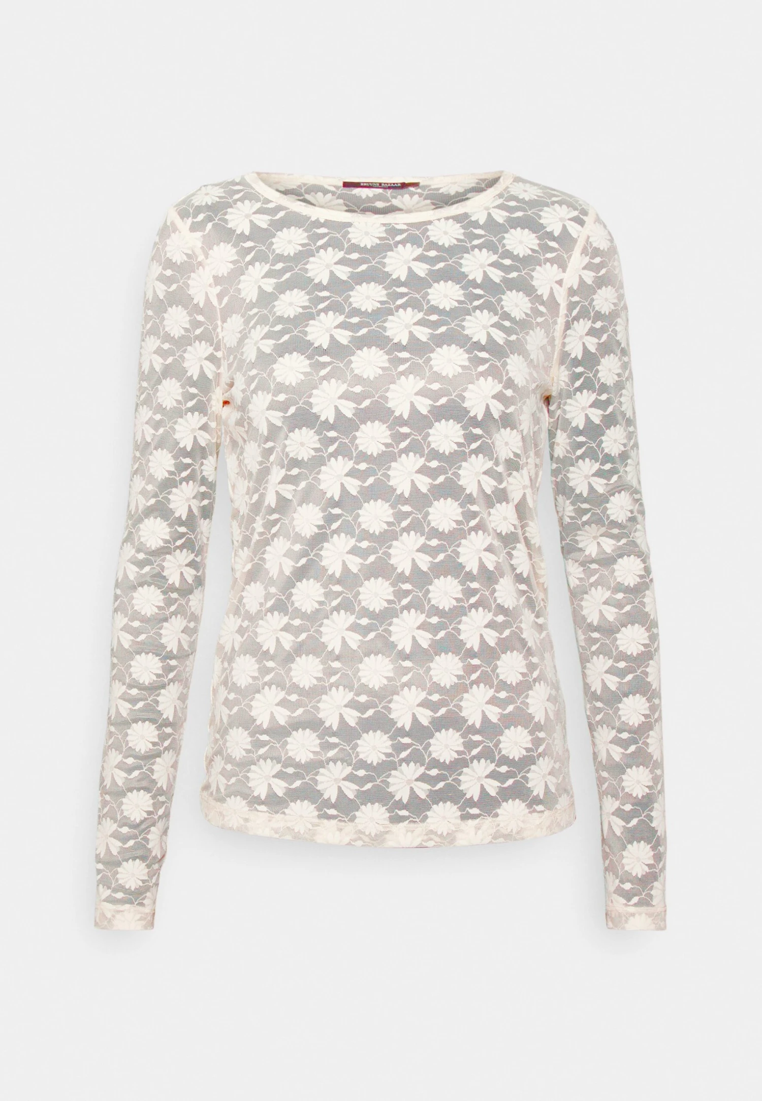 Bruuns Bazaar Columbine Lavey Blouse - T-Shirt À Manches Longues - White Cream 6 Bruuns Bazaar Columbine Lavey Blouse - T-Shirt À Manches Longues - White Cream – Image 4