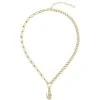 Lacoste Crocodile - Collier - Gold-Coloured -Next Soldes b137eb1be4c34b8fb31622d24c1fb572