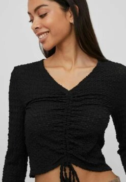 Vila Kordelzug - T-Shirt À Manches Longues - Black 12 Vila Kordelzug - T-Shirt À Manches Longues - Black -Next Soldes b1a1aa67a8754fdeb21ff4e3a956b4bd