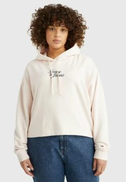 Tommy Jeans Curve Essential Boxy Fit - Sweat À Capuche - Faint Pink