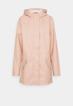 Vero Moda Tall Vmmalou Coated Jacket - Veste Imperméable - Mahogony Rose