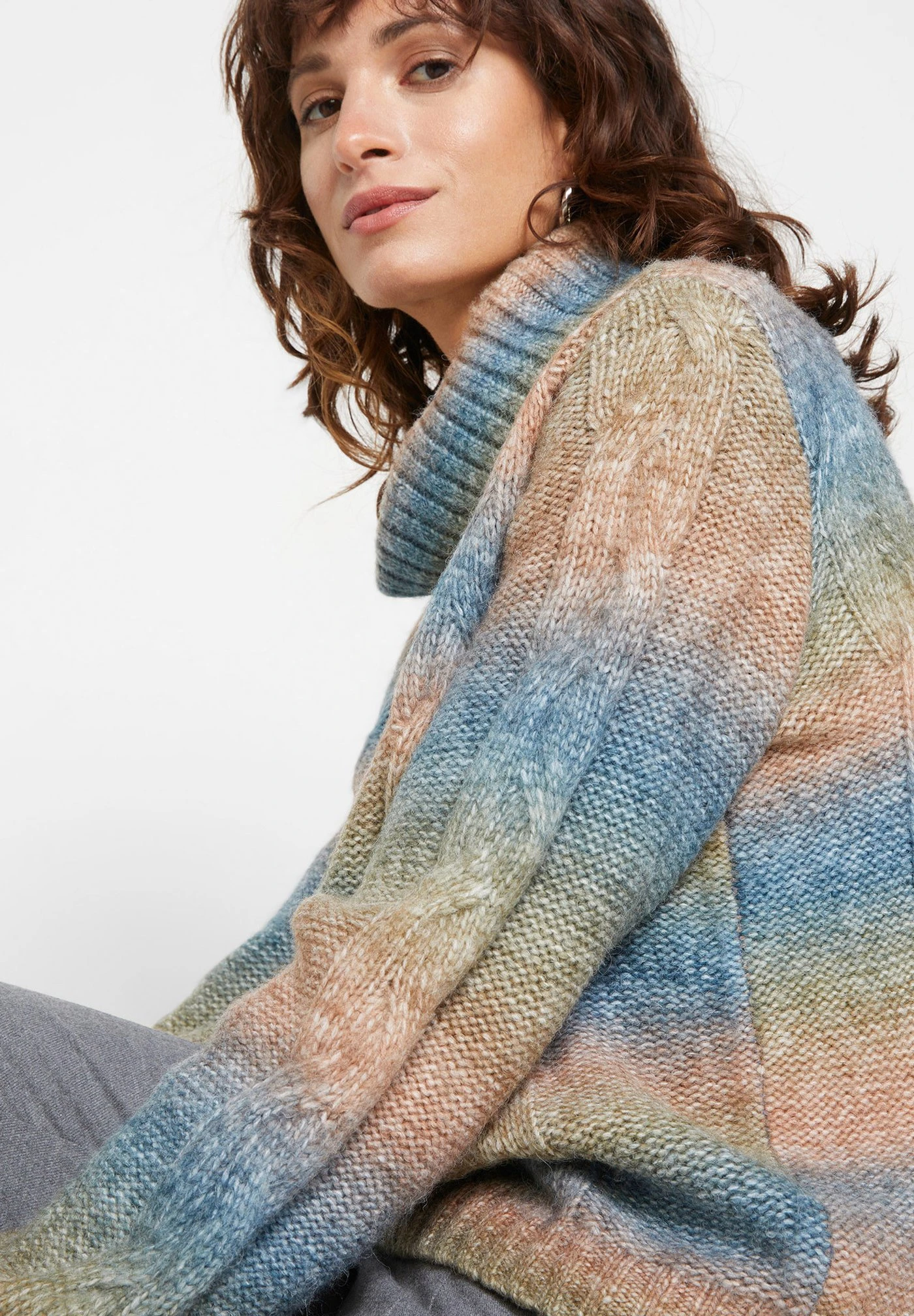 Rollkragen - Pullover - Blue 7 Rollkragen - Pullover - Blue – Image 5