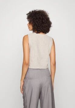 Monki Veste Sans Manches - Beige Dusty Light 9 Monki Veste Sans Manches - Beige Dusty Light -Next Soldes b31c8a70d8ad405393f24890bcc038f6