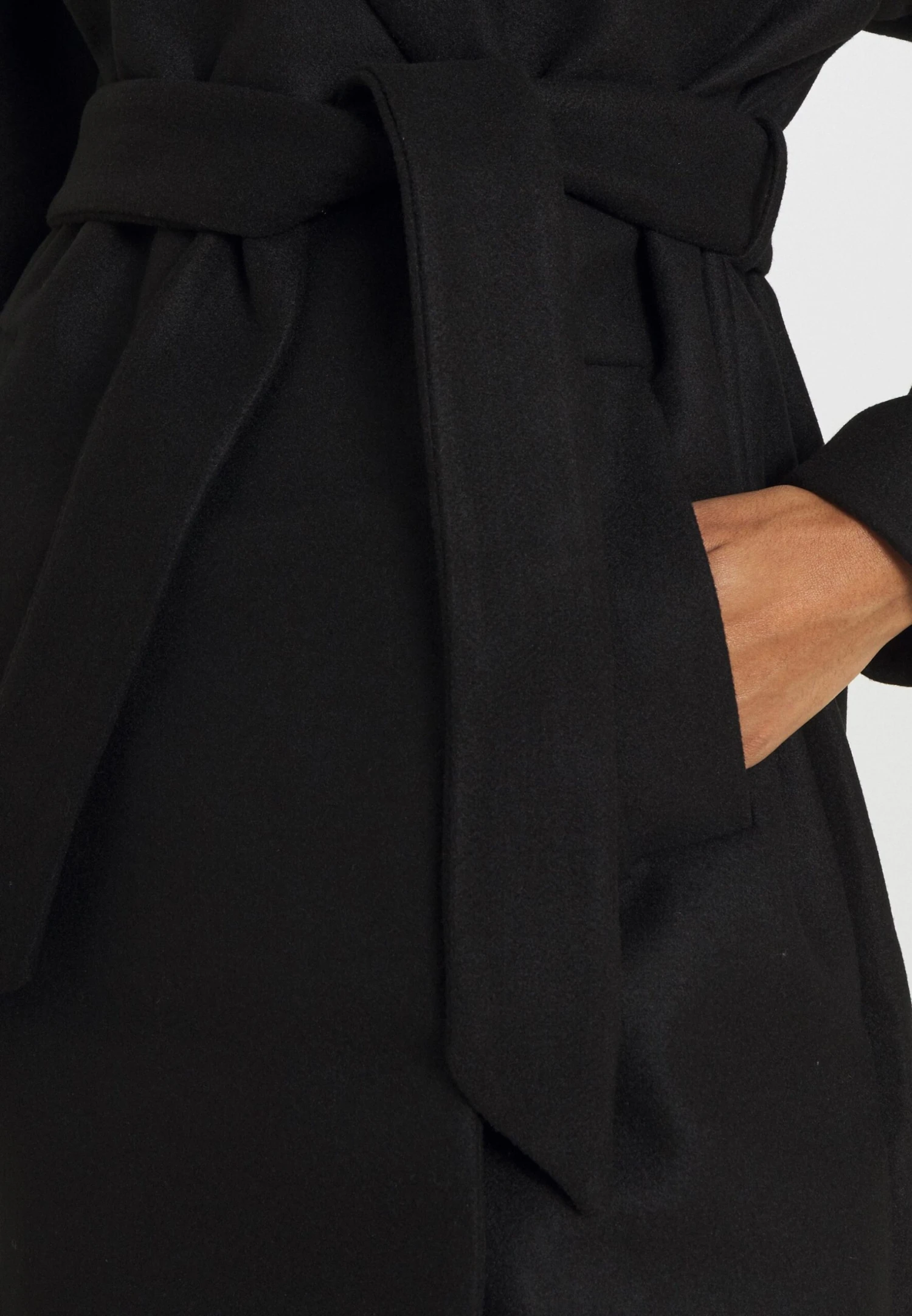 Vero Moda Vmfortune Long Ga Noos - Manteau Classique - Black 8 Vero Moda Vmfortune Long Ga Noos - Manteau Classique - Black – Image 6