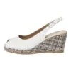 Tamaris Escarpins Compensés - White Leather -Next Soldes b350dc5cc1ca480a9efee951421ebfbb
