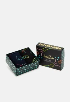 Happy Socks You Did It Socks Gift Set Unisex 2 Pack - Chaussettes - Black -Next Soldes b36207afb8674113ada10e98ece8f7b7