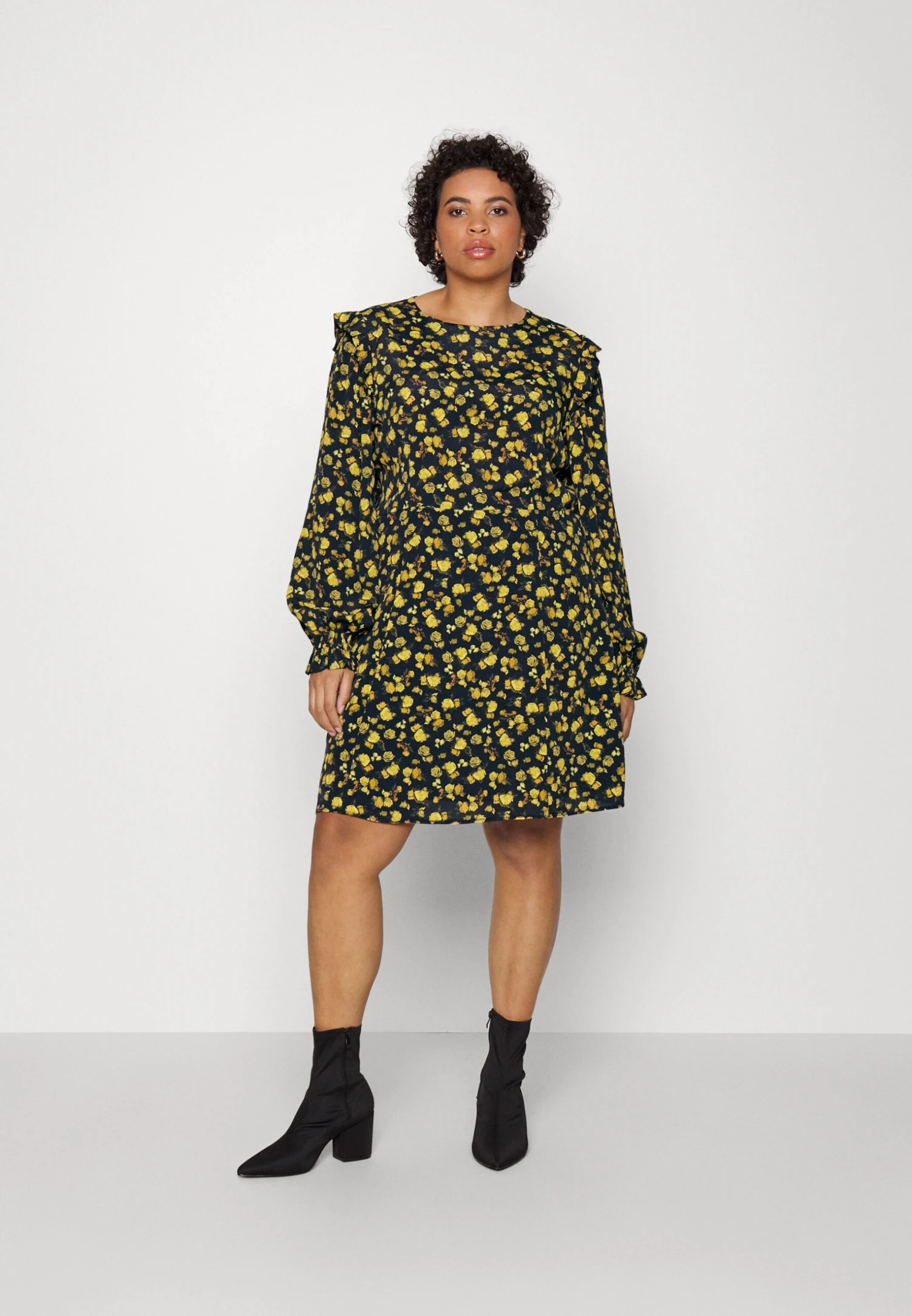 Moss Rose Dress - Robe De Jour - Frosted Ditsy 3 Moss Rose Dress - Robe De Jour - Frosted Ditsy