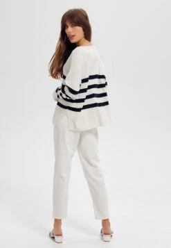 Marin Rayé - Pullover - Rayé Noir -Next Soldes b436cd9b5bbd4f9890b8e4484231bc70