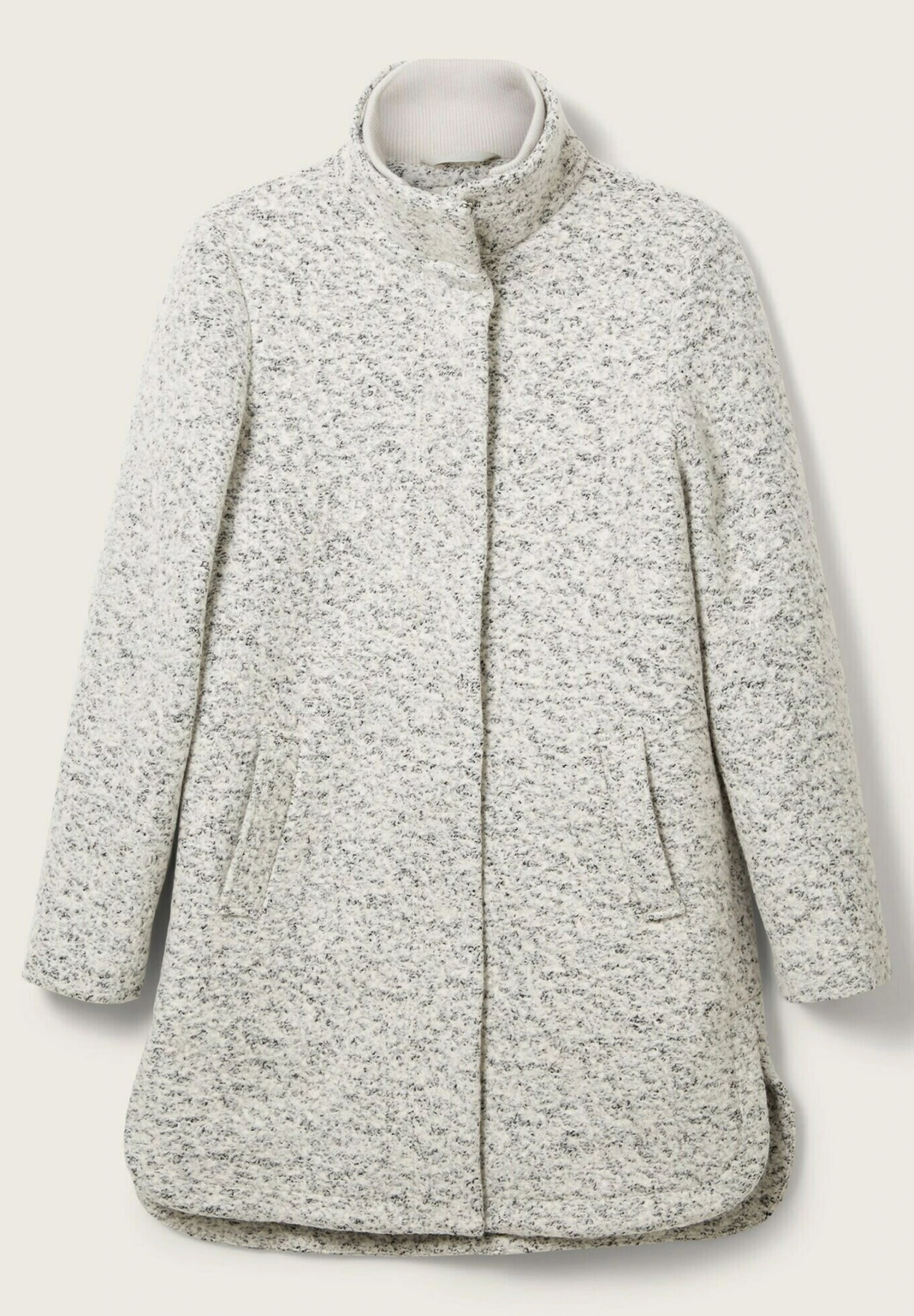 TOM TAILOR Denim Bouclé - Manteau Classique - Grey Black Boucle 9 TOM TAILOR Denim Bouclé - Manteau Classique - Grey Black Boucle – Image 7