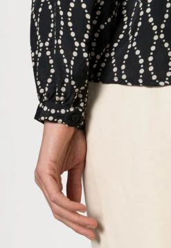 Kaffe Olan Blouse - T-Shirt À Manches Longues - Black/Sand -Next Soldes b4f955c596844d95a0f524d3b1ff680d