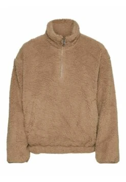 Vero Moda Teddy - Sweat Polaire - Silver Mink