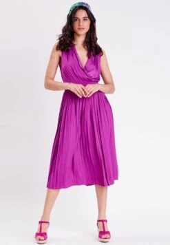 Mit Wickeloptik - Robe De Jour - Violet -Next Soldes b594b09330c24c588fde553068d85e06