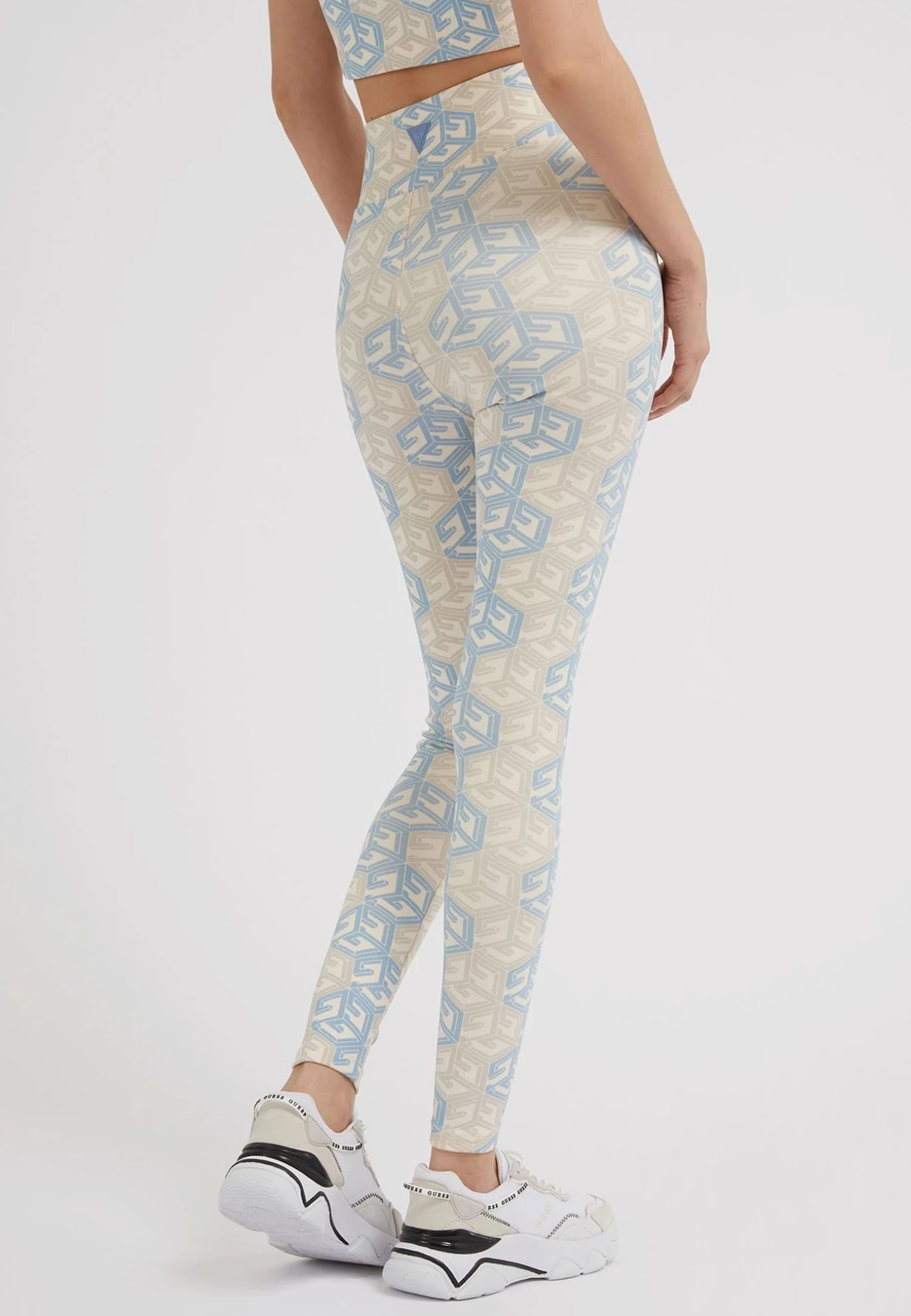 Guess Mit G-Cube Logo - Legging - Hellblau 5 Guess Mit G-Cube Logo - Legging - Hellblau – Image 3