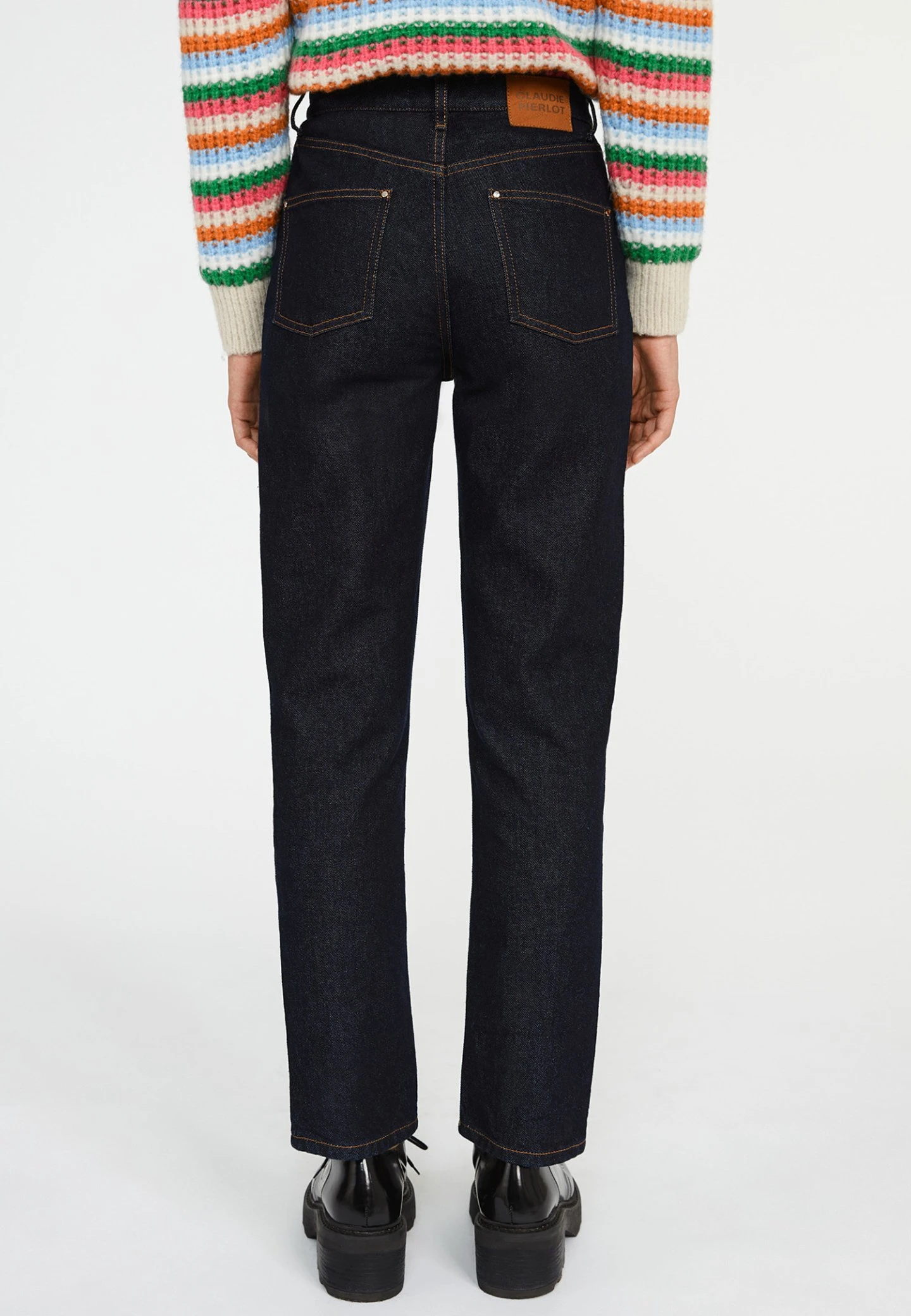 CLAUDIE PIERLOT Page - Jean Droit - Denim Brut 5 CLAUDIE PIERLOT Page - Jean Droit - Denim Brut â Image 3