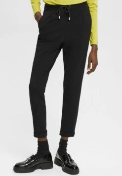 ESPRIT In Griffiger Qualität - Pantalon Classique - Black