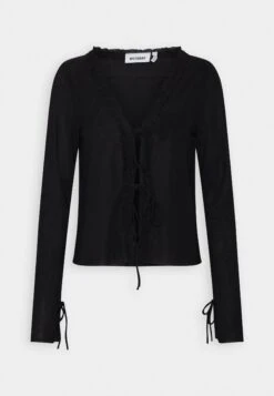 WEEKDAY Frill Long Sleeve - Gilet - Black 10 WEEKDAY Frill Long Sleeve - Gilet - Black -Next Soldes b6c10f2df43c4651b249ee209c11ebc7
