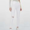 Stradivarius Regular Waist - Jeans Skinny - White -Next Soldes b7310395ba3e403bb6beefbd767838ad