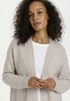 Kaffe Kamerana - Gilet - Sand Dollar Melange -Next Soldes b7835eaafe7349eca1070f764d7f6e94