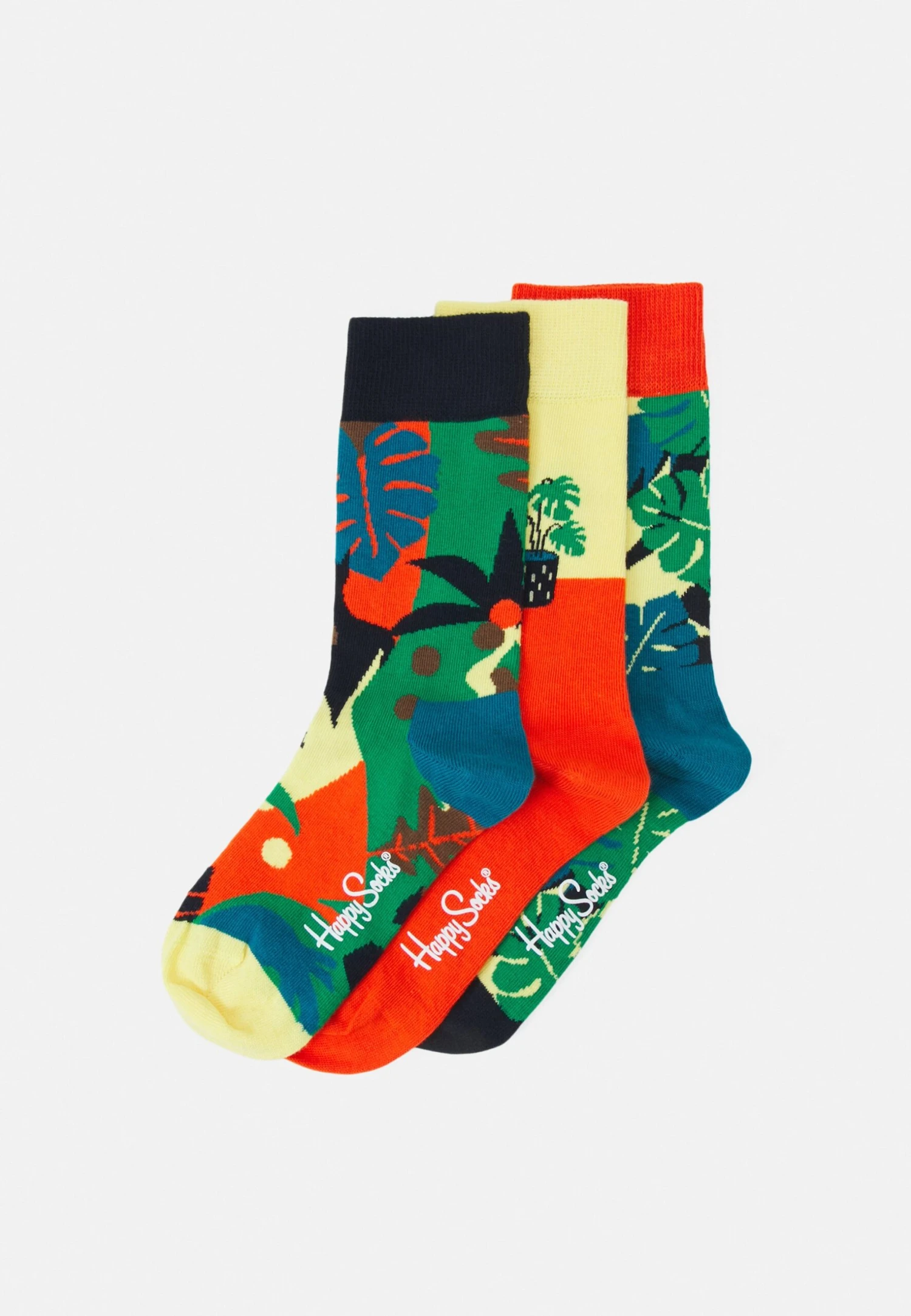 Happy Socks Botanical 3 Pack - Chaussettes - Multi 3 Happy Socks Botanical 3 Pack - Chaussettes - Multi