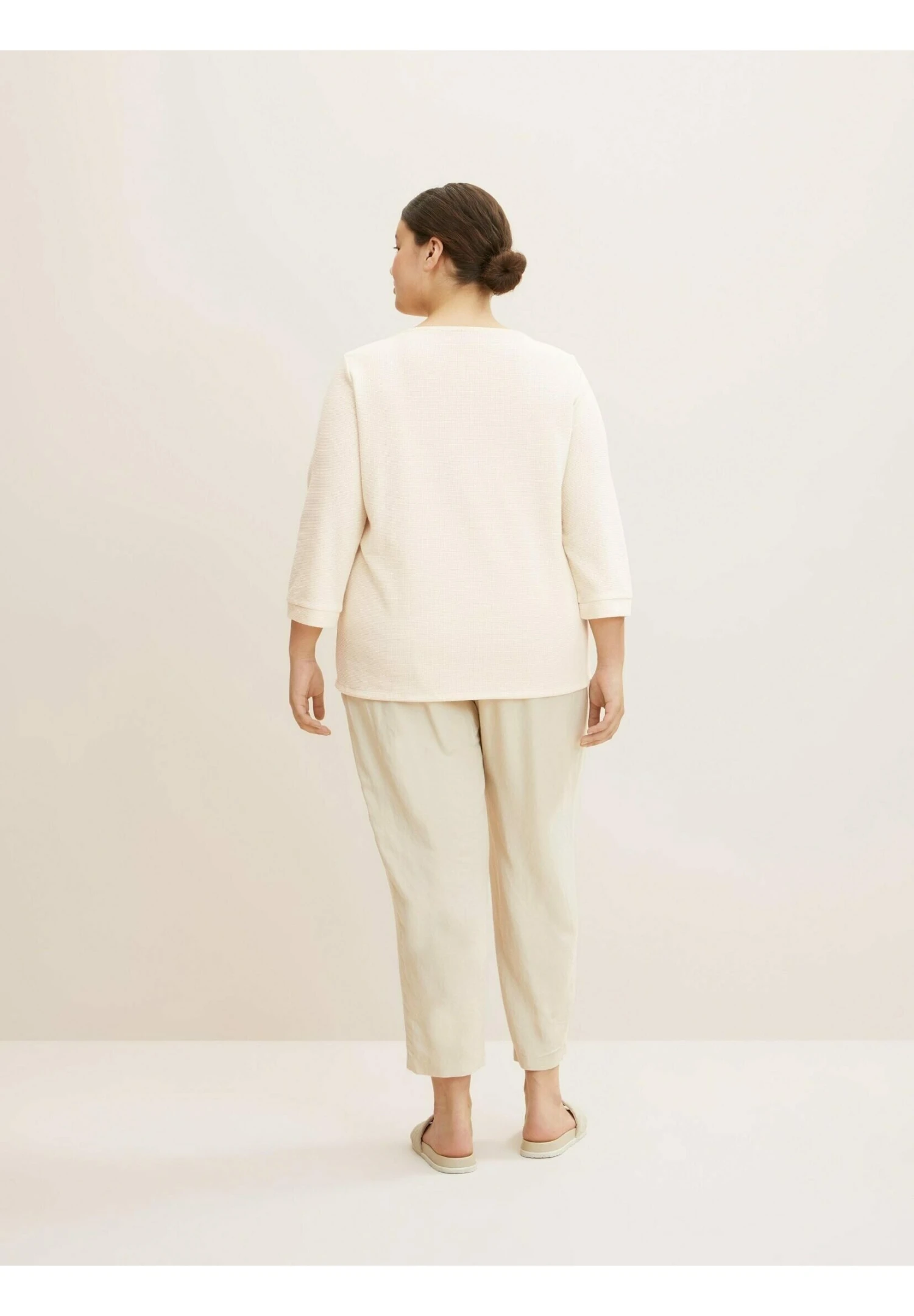 Tom Tailor T-Shirt À Manches Longues - Soft Buttercream 5 Tom Tailor T-Shirt À Manches Longues - Soft Buttercream – Image 3