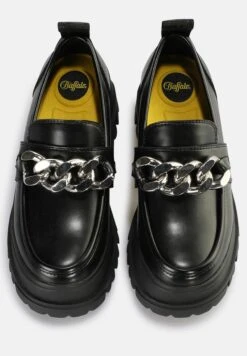Buffalo Aspha Chain - Mocassins - Black -Next Soldes b8e9a404a081462498341fa13e558bed