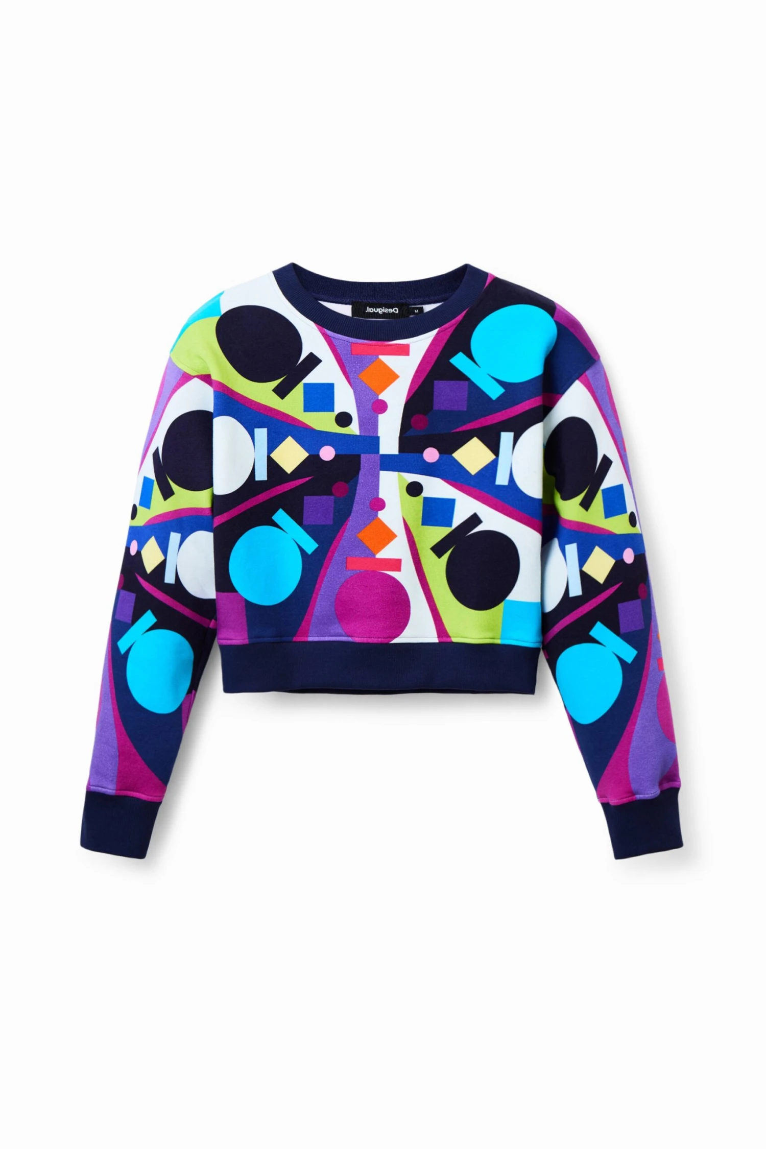 Desigual Confetti - Sweatshirt - Violeta Mistic 6 Desigual Confetti - Sweatshirt - Violeta Mistic – Image 4