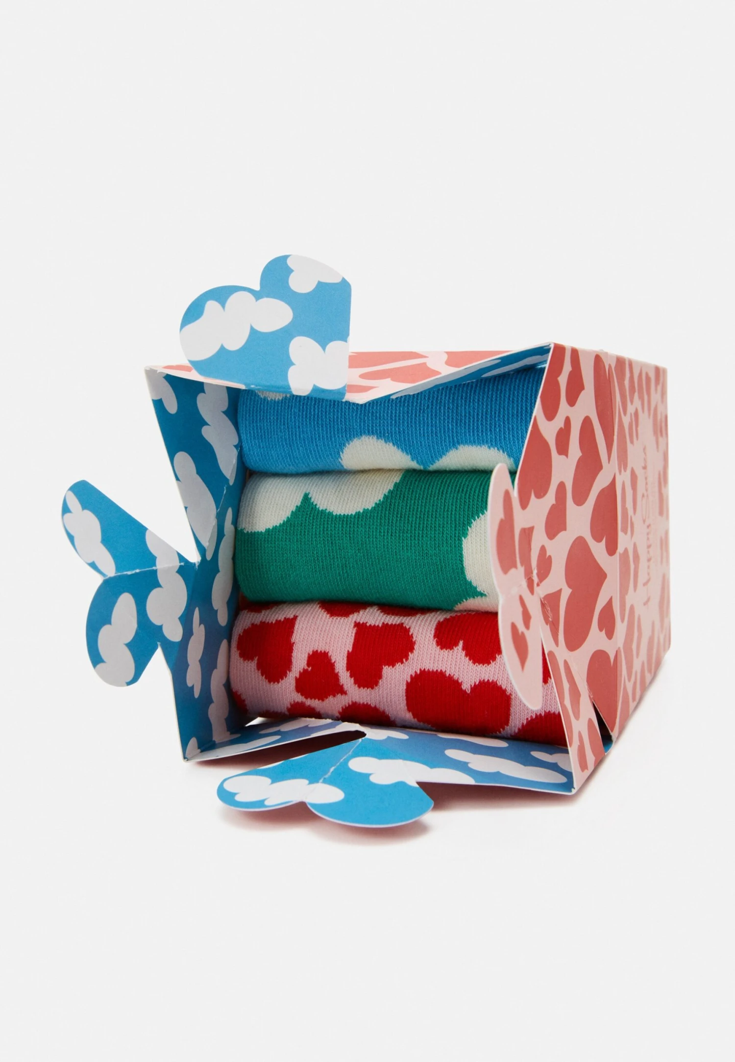 Happy Socks I Flower U Socks Gift Set Unisex 3 Pack - Chaussettes - Red 4 Happy Socks I Flower U Socks Gift Set Unisex 3 Pack - Chaussettes - Red – Image 2