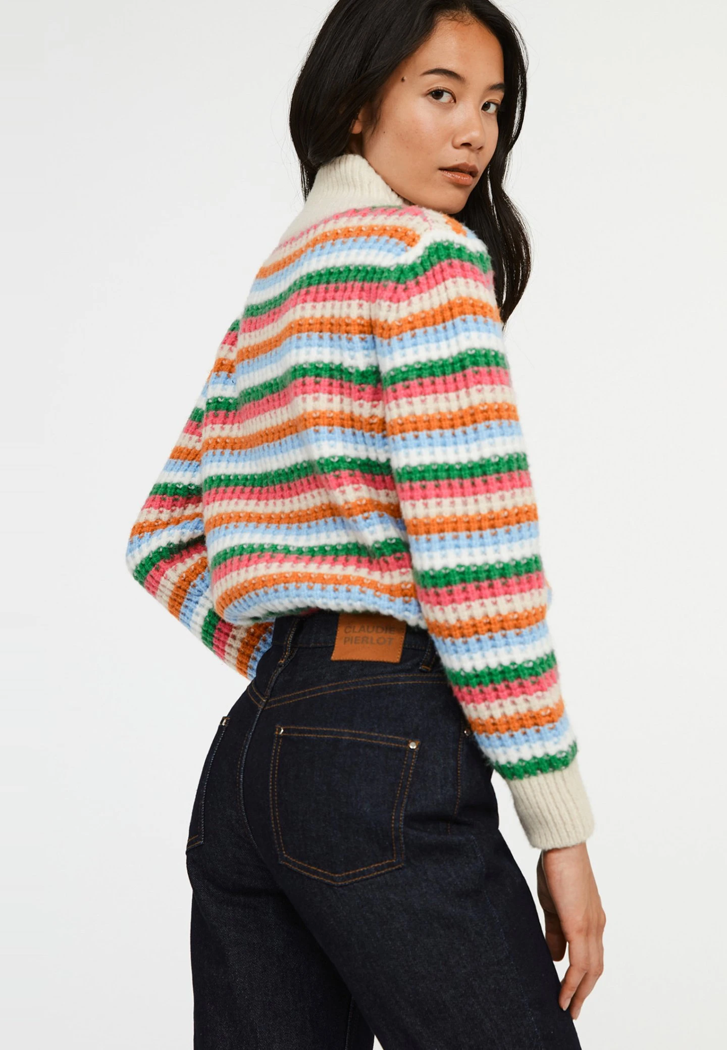 CLAUDIE PIERLOT Page - Jean Droit - Denim Brut 6 CLAUDIE PIERLOT Page - Jean Droit - Denim Brut â Image 4