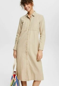 ESPRIT Robe Chemise - Beige