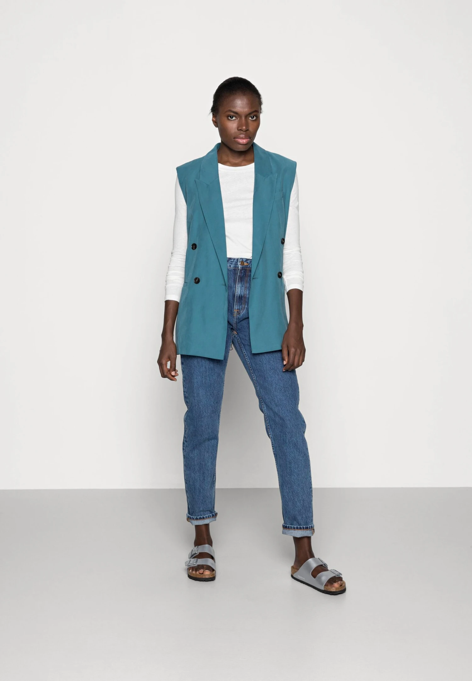 American Vintage Gamipy - T-Shirt À Manches Longues - Blanc 4 American Vintage Gamipy - T-Shirt À Manches Longues - Blanc – Image 2