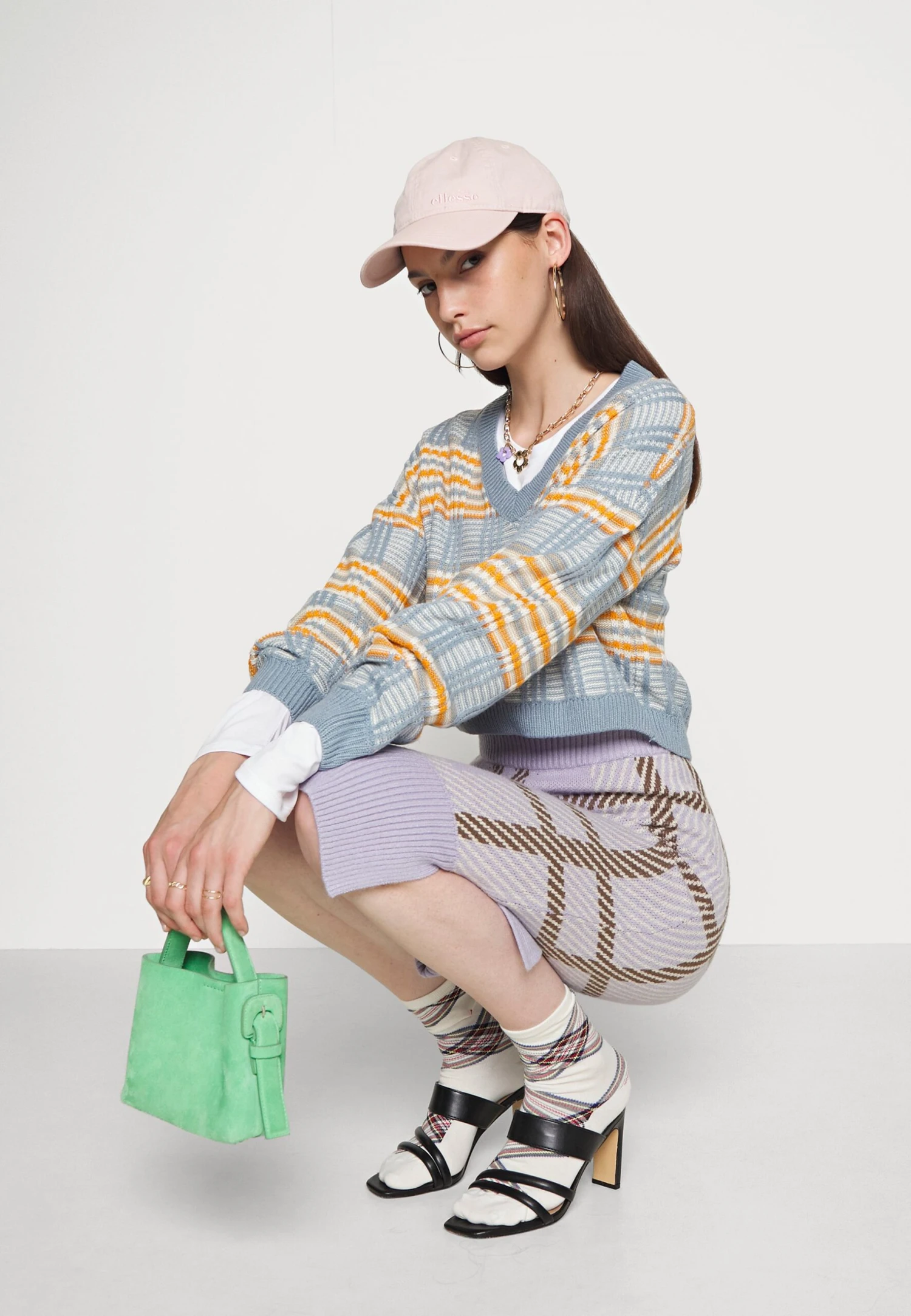 Noisy May Nmeinstein Structure - Pullover - Ashley Blue 6 Noisy May Nmeinstein Structure - Pullover - Ashley Blue – Image 4